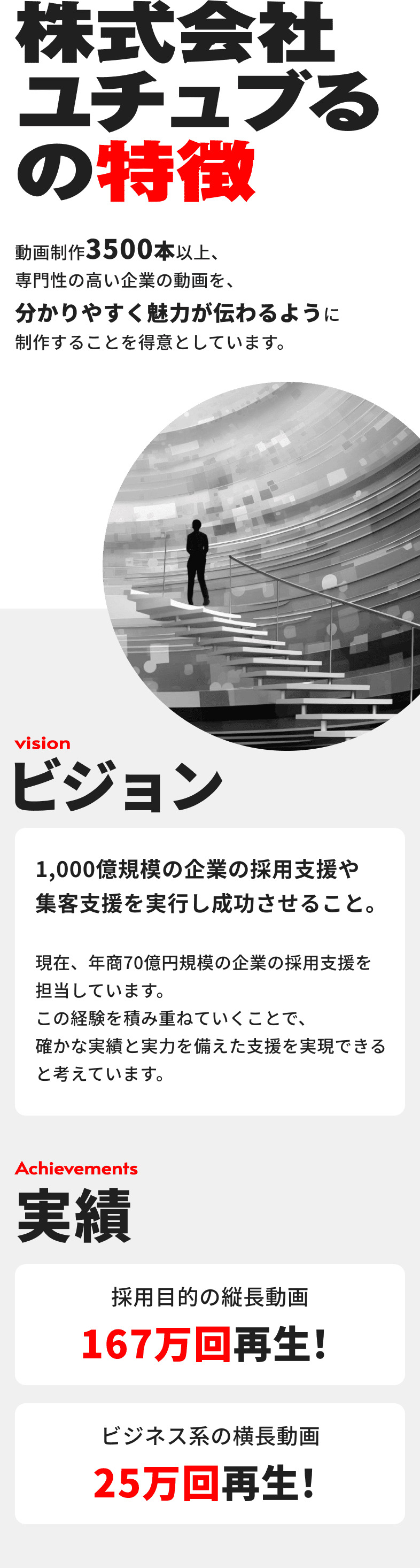 株式会社ユチュブるの特徴